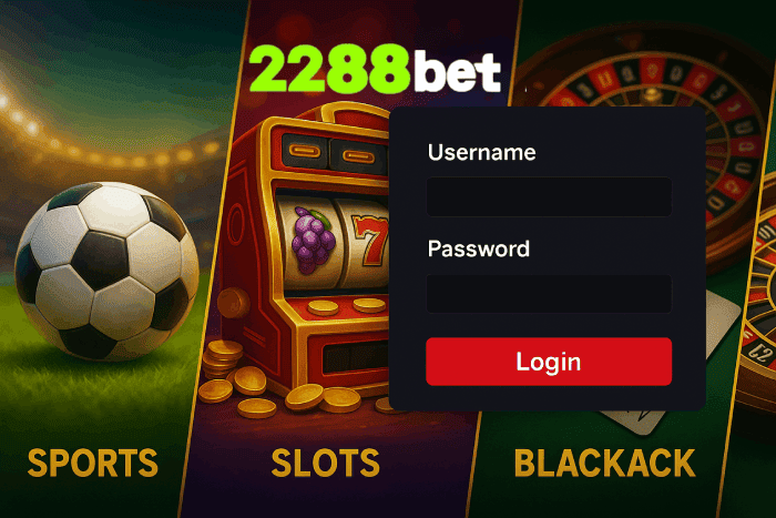 Entrar no Cassino 2288BET e jogar online