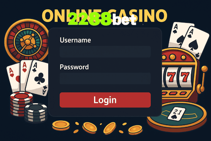 Login Cassino 2288BET apostas seguras online