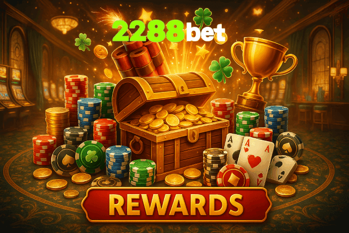 Bônus e recompensas exclusivas do Cassino 2288BET